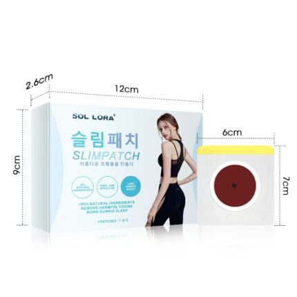 SOL LORA現貨跨境熱賣懶人貼肚臍貼韓國大肚貼7片磁石貼塑形貼